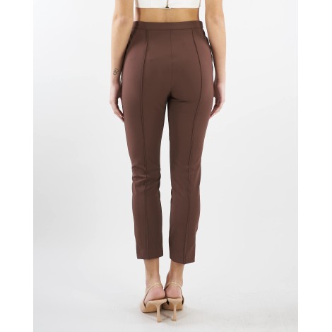 ELISABETTA FRANCHI Pantalone in tessuto tecnico bielastico affusolato Elisabetta Franchi