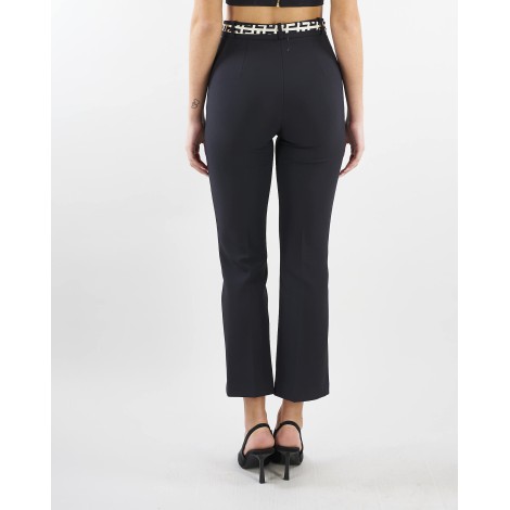 ELISABETTA FRANCHI Pantalone in doppio crepe stretch Elisabetta Franchi