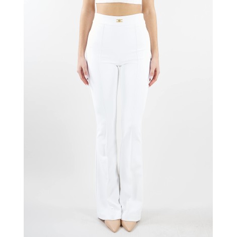 ELISABETTA FRANCHI Pantalone in doppio crepe stretch Elisabetta Franchi