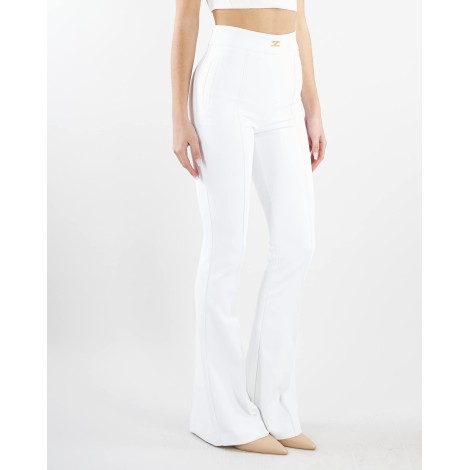 ELISABETTA FRANCHI Pantalone in doppio crepe stretch Elisabetta Franchi