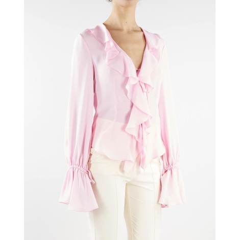 BLUGIRL Camicia in crepe de Chine di seta Blugirl by Bluemarine