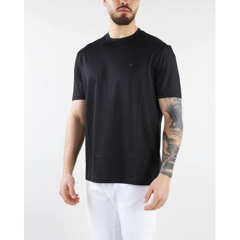 EMPORIO ARMANI T-shirt in jersey misto Tencel Travel Essential Emporio Armani