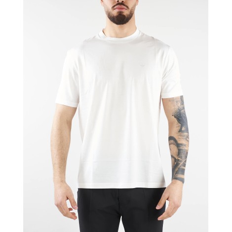 EMPORIO ARMANI T-shirt in jersey misto Tencel Travel Essential Emporio Armani