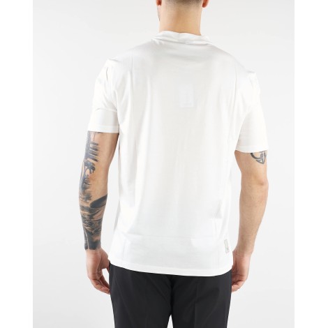 EMPORIO ARMANI T-shirt in jersey misto Tencel Travel Essential Emporio Armani