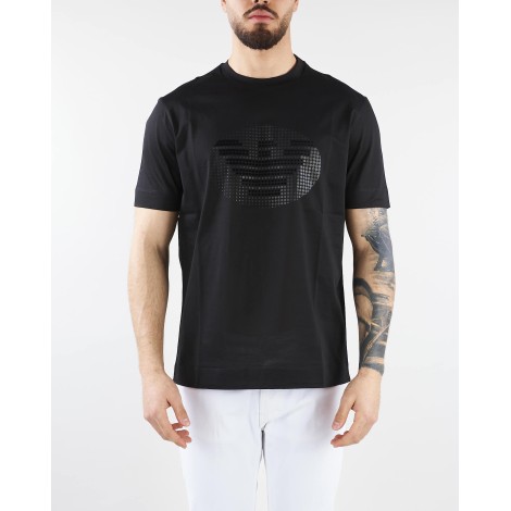 EMPORIO ARMANI T-shirt con stampa logo 3D Emporio Armani