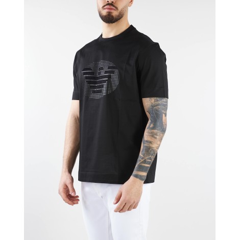 EMPORIO ARMANI T-shirt con stampa logo 3D Emporio Armani