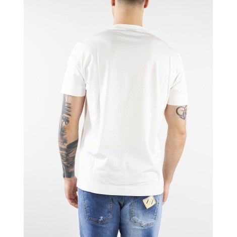 EMPORIO ARMANI T-shirt con stampa logo lettering Emporio Armani