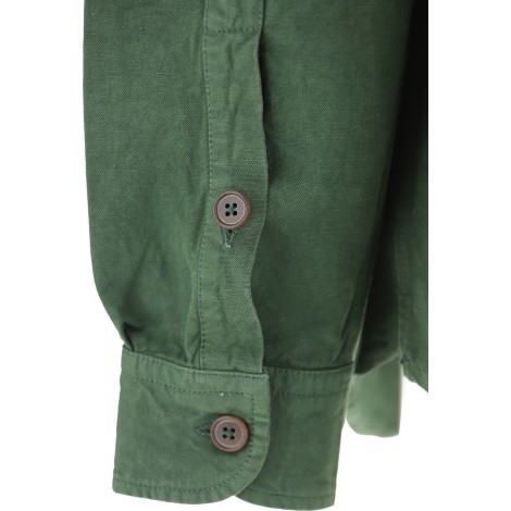 FAY CAMICIA COLLO FRANCESE VERDE SCURO NCMA146260TVBGV804