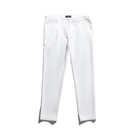 FAY PANTALONE CHINO BIANCO NTM8646187TGURB001