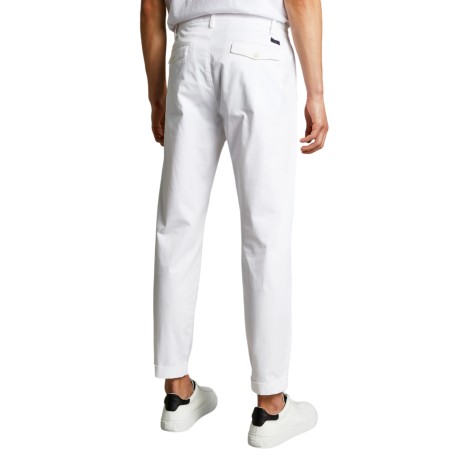 FAY PANTALONE CHINO BIANCO NTM8646187TGURB001