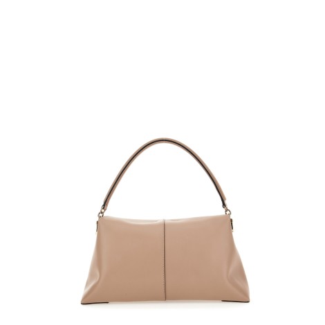 TOD'S BORSA A SPALLA T CASE IN PELLE PICCOLA BEIGE<BR/>XBWTSTY0200XPRM027