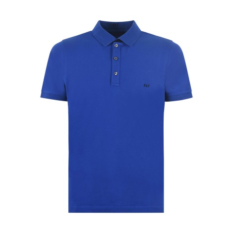 FAY POLO STRETCH  BLU NPMB246135STDWU421