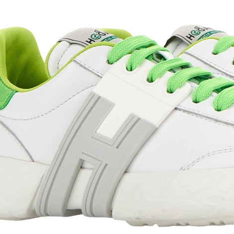 HOGAN SNEAKERS 3R BIANCA, GRIGIA, VERDE H5M5900EW00PG30213