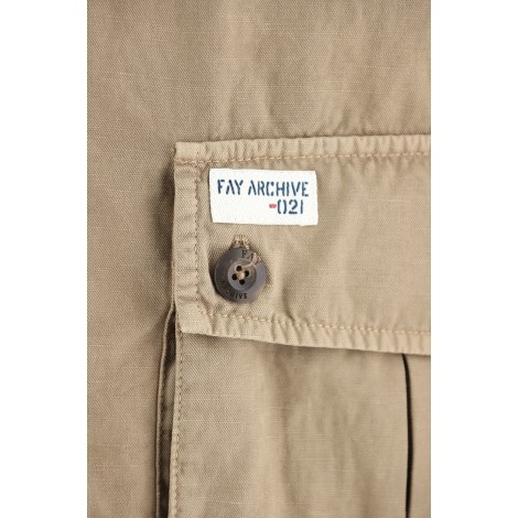 FAY JUNGLE JACKET FAY ARCHIVE BEIGE  MAM1946082TRR2C807