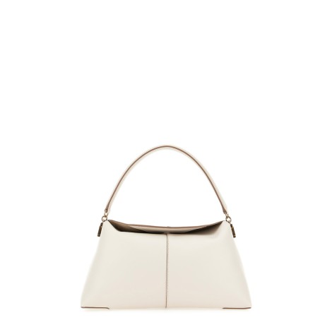 TOD'S BORSA A SPALLA T CASE IN PELLE PICCOLA BIANCA<BR/>XBWTSTY0200XPRB015