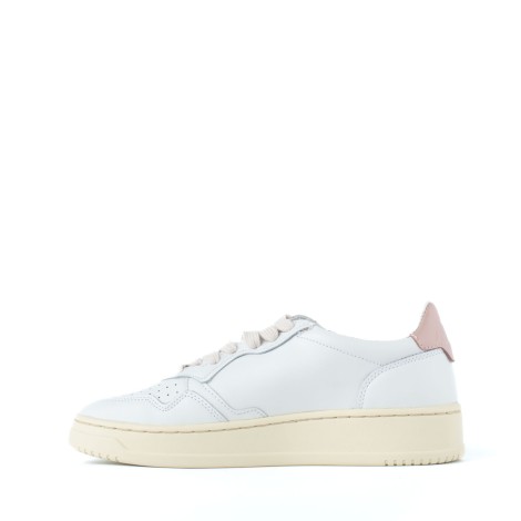 Sneakers pelle retro rosa