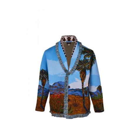 CARDIGAN ALANUI CON MOTIVO JACQUARD LAND OF DREAMSenbsp;