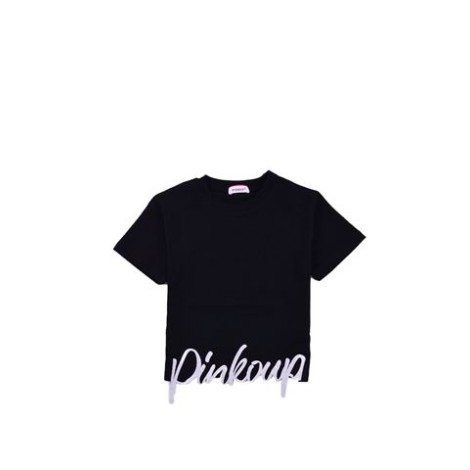 T-SHIRT IN COTONE CON RICAMO LOGO