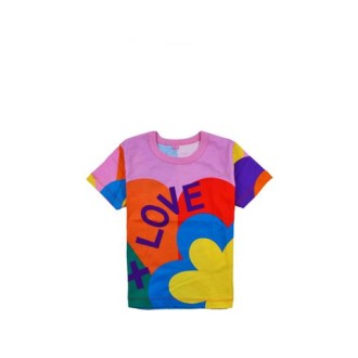 T-SHIRT CON STAMPA LOVE