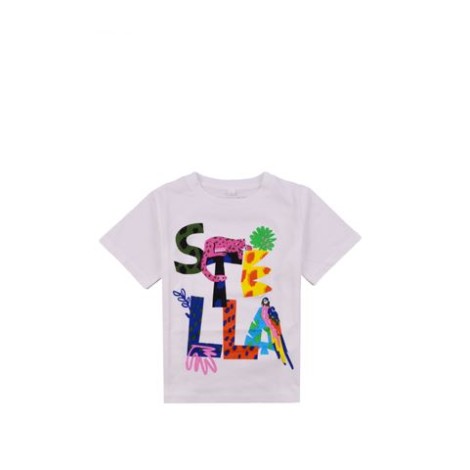 T-SHIRT CON STAMPA LOGO GIUNGLA