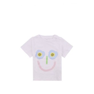 T-SHIRT IN COTONE CON STAMPA SMILE