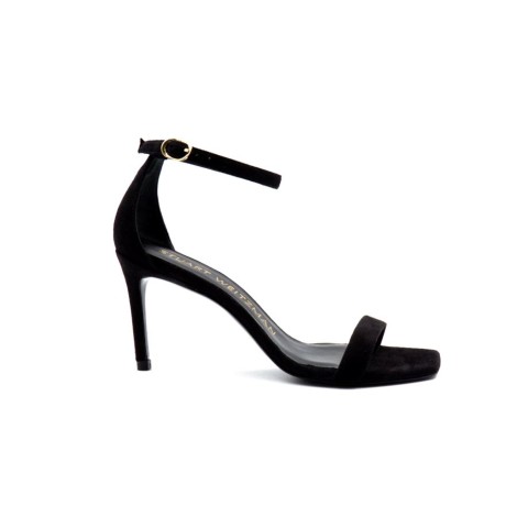 Sandalo Donna Black STUART WEITZMAN Pelle