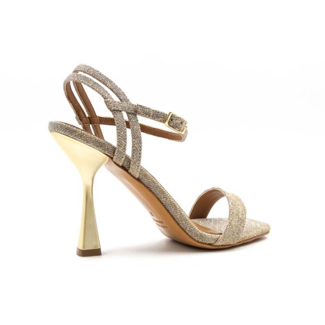 Sandalo Donna Beige TRE EMME Pelle