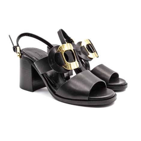 Sandalo Donna Black SEE B Y CHLOE Pelle