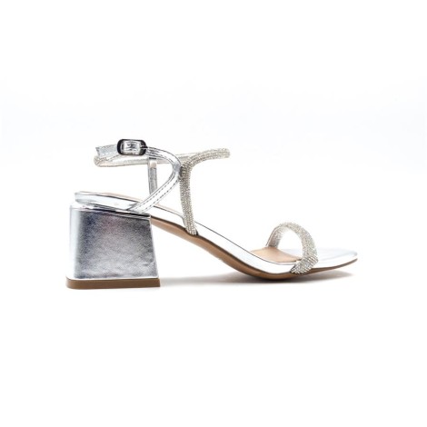 Sandalo Donna Silver EXE Pelle