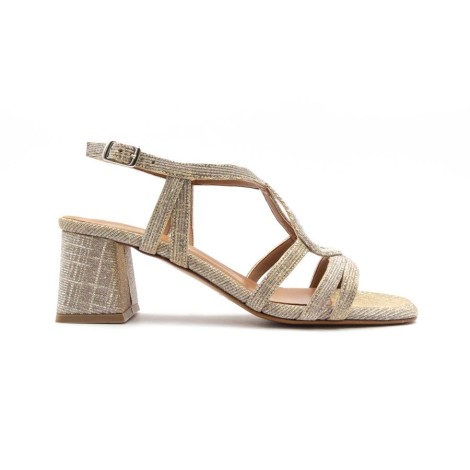 Sandalo Donna Beige TRE EMME Pelle