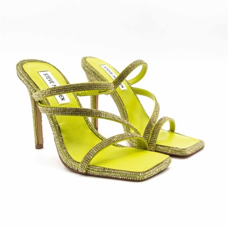 Sandalo Donna NEON LIME STEVE MADDEN Pelle