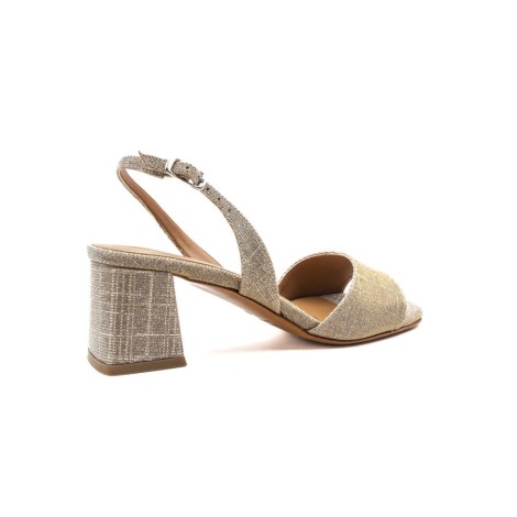 Sandalo Donna Beige TRE EMME Pelle