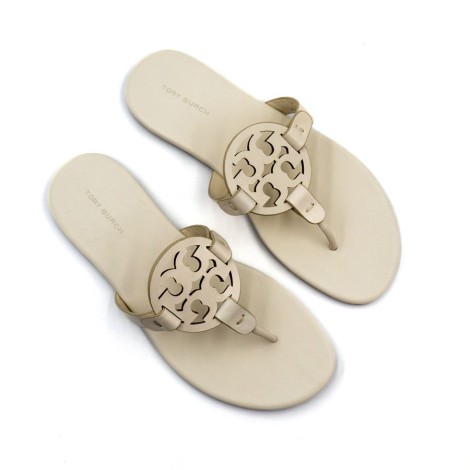 Sandalo Donna New ivory TORY BURCH  Pelle