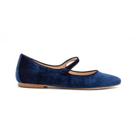 Ballerina Donna Blu BALLERINA Pelle