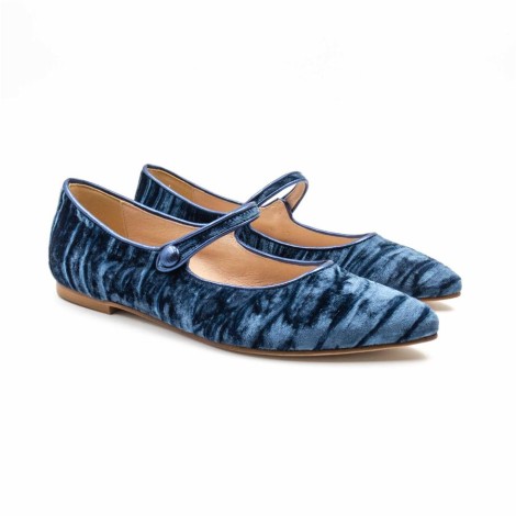 Ballerina Donna OCEANO BLU BALLERINA Pelle