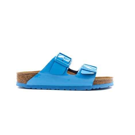 Ciabatta Donna SKY BLUE BIRKENSTOCK Pelle