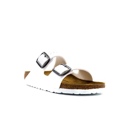 Ciabatta Donna White BIRKENSTOCK Pelle