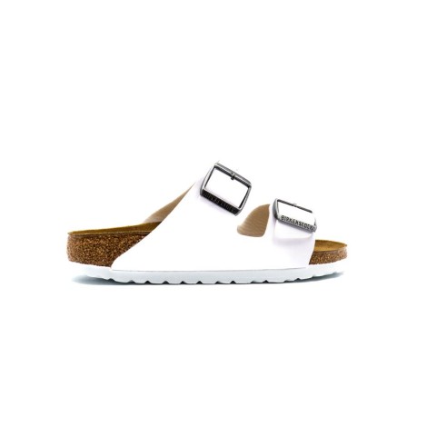 Ciabatta Donna White BIRKENSTOCK Pelle