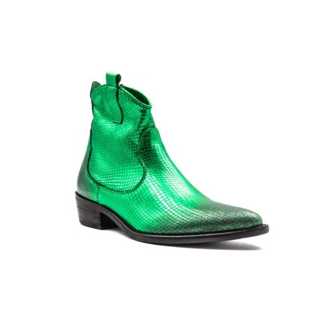 Stivaletto Donna Menta TRE EMME Pelle