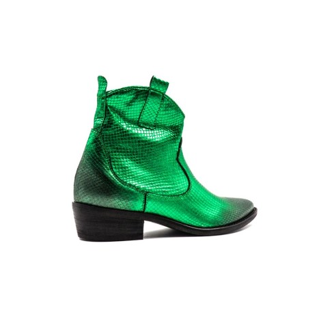 Stivaletto Donna Menta TRE EMME Pelle