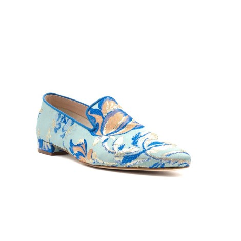 Mocassino Donna Turchese BALLERINA Pelle