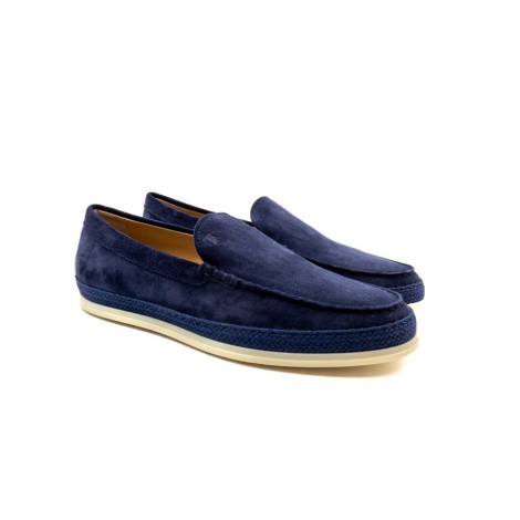 Mocassino Uomo Blu TOD'S Pelle