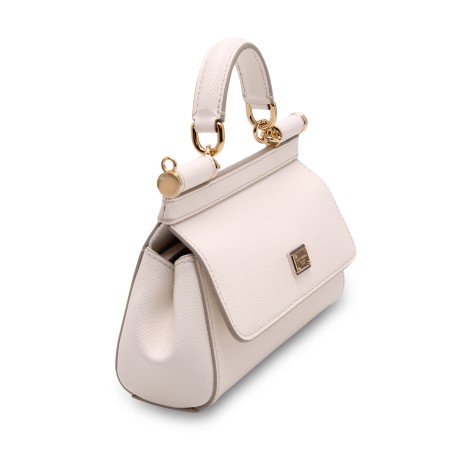 Dolce & Gabbana Small 'Sicily' Leather Tote Bag U