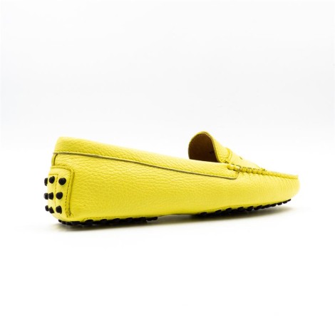 Mocassino Donna Giallo TRE EMME Pelle