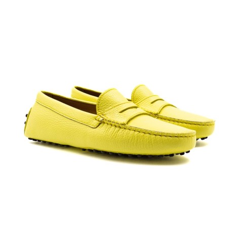 Mocassino Donna Giallo TRE EMME Pelle