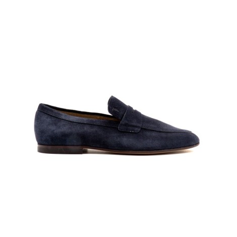 Mocassino Uomo Blu TOD'S Pelle