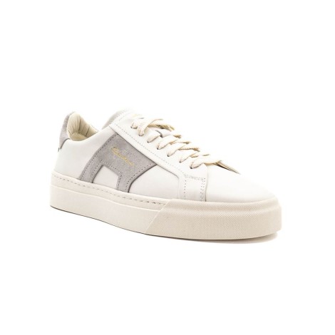 Sneakers Donna White SANTONI Pelle