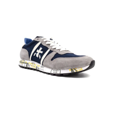 Sneakers Uomo Blu+grigio PREMIATA   Pelle