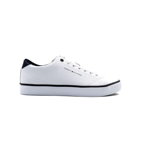 Sneakers Uomo White TOMMY HILFIGER Pelle