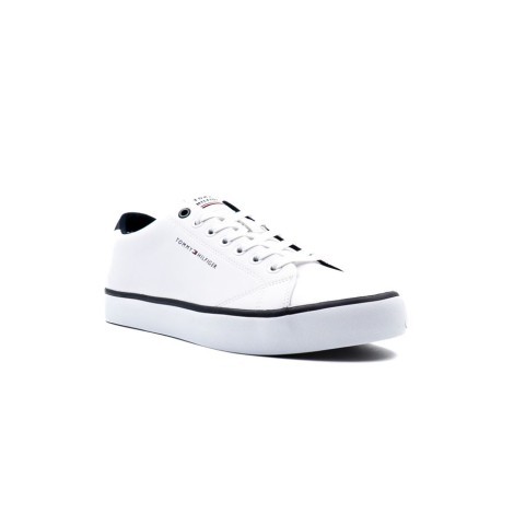 Sneakers Uomo White TOMMY HILFIGER Pelle